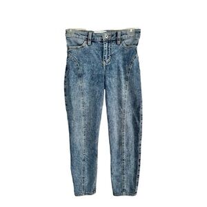 Abercrombie Kids Girls high-rise mini mom Jeans Size 9/10